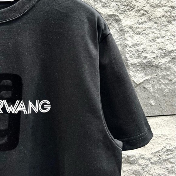 Alexander Wang Printed Lettering Short-Sleeved T-Shirt - Picture 5 of 10